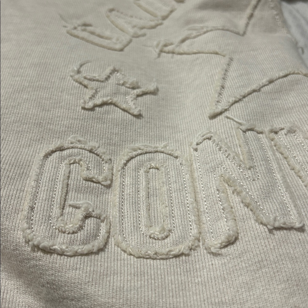 Daily Paper Beige Hoodie with Layered Sleeves